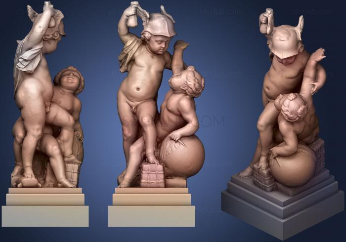 3D model Statue 74 (STL)